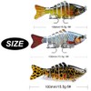 3PCS Lures Swimming Bait is Suitable for Any Water Area,
