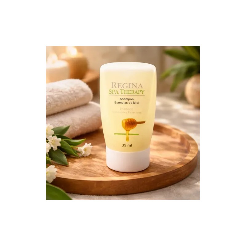 Shampoo Esencias De Miel Regina Spa Therapy 35 Ml.
