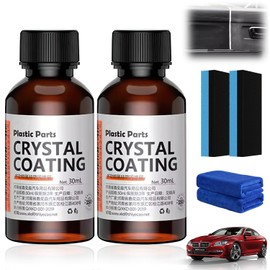 YOUSHEME Acssart Car Plating Refurbishing Agent,Crystal Coating for Car Plastic Parts,Car Plastic Plating Refurbishing Agent,Nano Coating Agent, Suitable for DIY Automotive (2PCS-A)