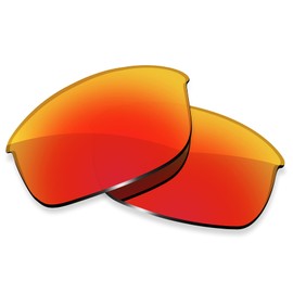 ToughAsNails Polarised Lens Replacement for Oakley Juliet Sunglasses - More Options, Fire Orange, One Size, Fire Orange