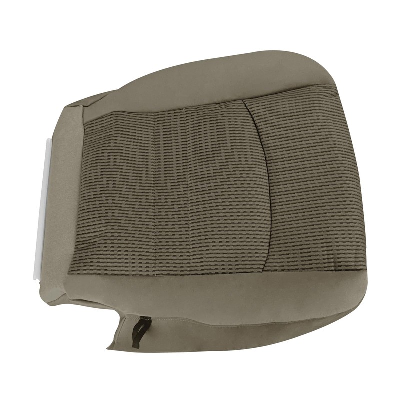 Mievlyo Front Driver Side Bottom Cloth Replacement Seat Cover Tan