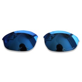 POLARLENS Polarised Replacement Lenses for Oakley Half Jacket - Compatible with Oakley Half Jacket Sunglasses (Navy Blue)