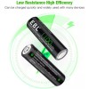 EBL 1.2V AA Rechargeable Batteries 1100mAh For Garden Solar Light