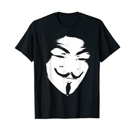 Anonymous Mask Design T-Shirt
