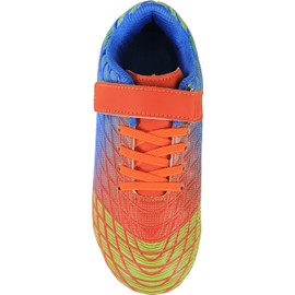 Sooneeya Kid's FG Soccer Cleats Outdoor Indoor Comfortable Athletic Shoes Muti-Color Size 13 M US Little Kid