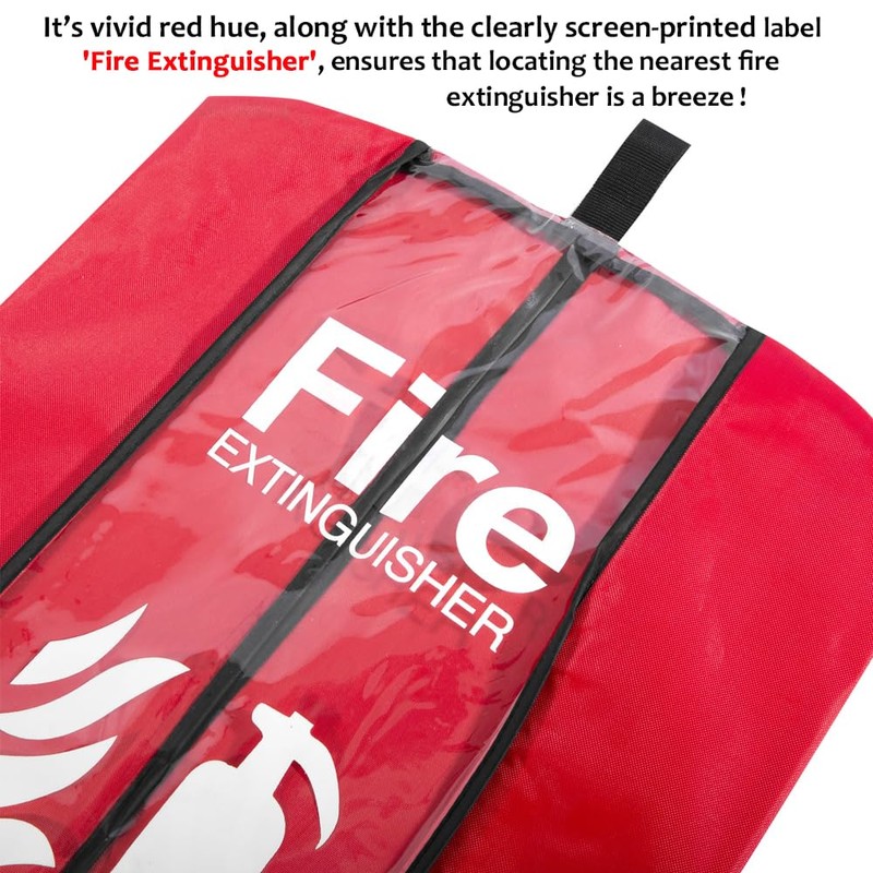 Fire Extinguisher Cover, Heavy Duty Fire Protective Sleeve from scuffs