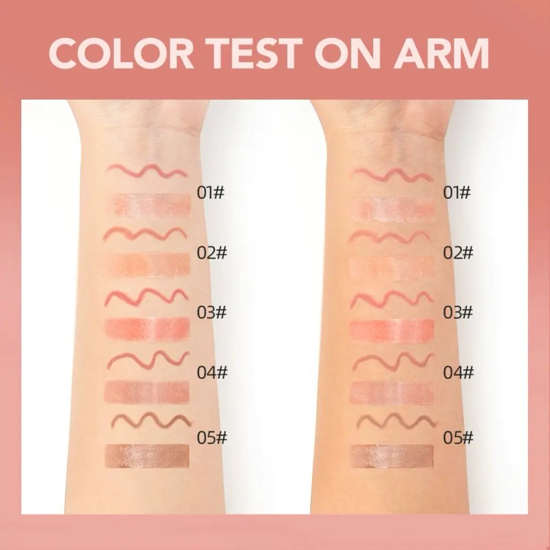 Lápiz Labial Delineador Labios 2 En 1 Mate Durader