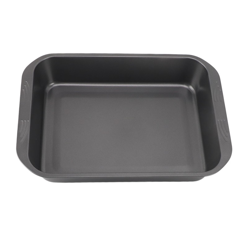 Roast Pan with Rack Rectangle Broiling Pan Carbon Steel Iron