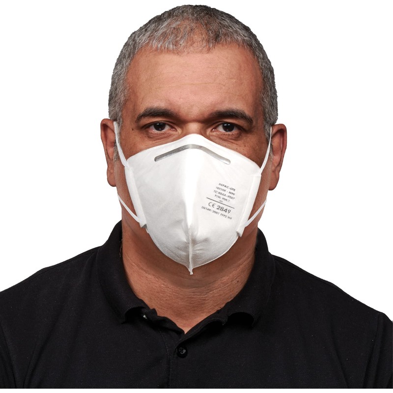 Trend Lightweight FFP2 HEPAC Filter Mask, Pack of 5, Efficient
