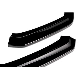 EPARTS 3 Pieces Style Black Front Bumper Lip Spoiler Splitter Side Body Kit Trim Protection Compatible with 2015-2021 Subaru WRX STI Sedan