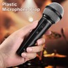 Facmogu 2PCS Fake Microphone Prop, Plastic Prop Microphone, Fake Pretend