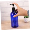 Baluue 2pcs Travel Toiletries Bottles Shampoo Containers Pump Liquid Bottle