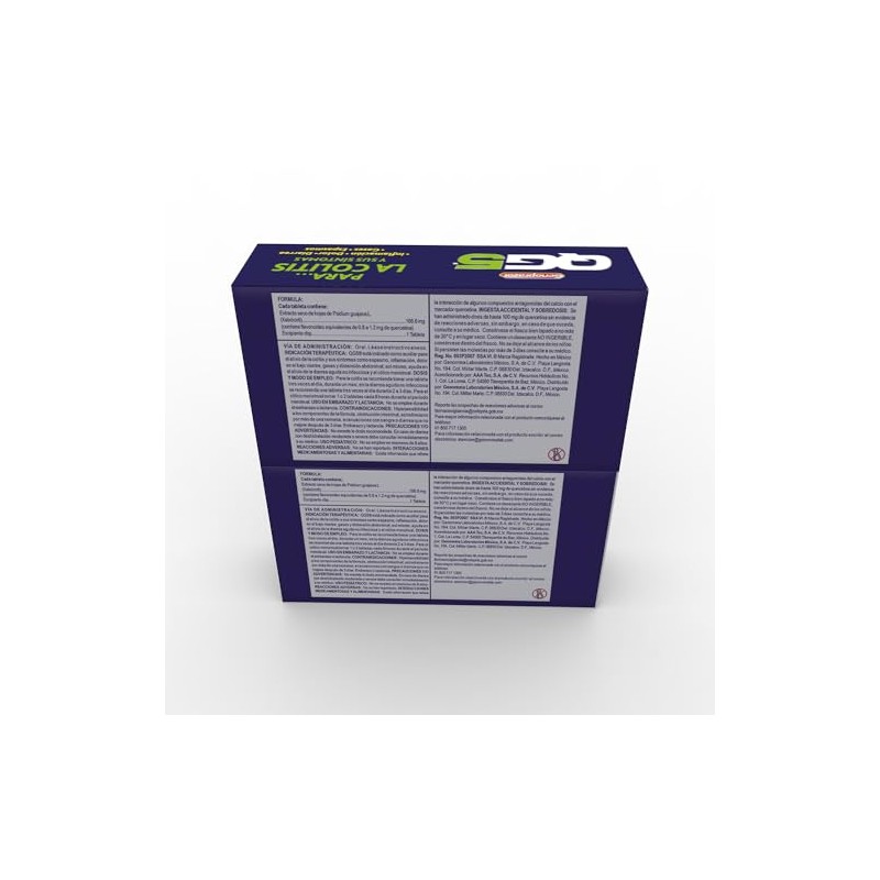 2PACK QG5 30 Tabletas. ALIVIO contra los síntomas de la