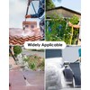 Adjustable Downstream Soft Wash Nozzle for Pressure Washer 3-7 GPM,