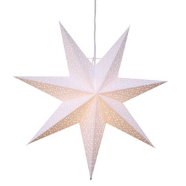 Paper star Dot 54cm, white