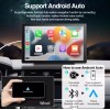Wireless Apple CarPlay + Android Auto With 9” Touchscreen Monitor
