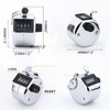 2 Pack Hand Tally Counter, Clicker Counter Handheld 4 Digit