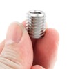 Smgda 10Pcs Threaded Insert Nut, M8 to M12 Length 15MM