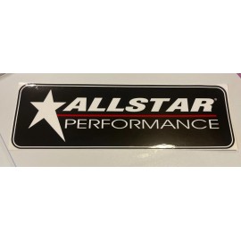 Allstar Performance Decal 3x10 Shop Trailer Tool Box Racing ALL030