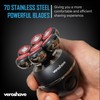 Veroshave 7-Blade Bald Head Shaver for Men - Cordless Hair