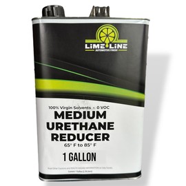 LiME LiNE Urethane Reducer for Thinning Automotive basecoats, Primers and Clearcoats (B. Medium Reducer)