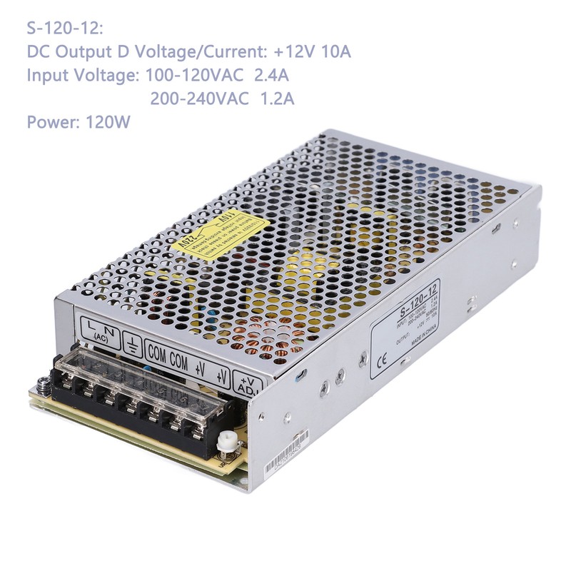 Switching Power Supply LED Power Supply 100‑240v to 12v/24v Surveillance