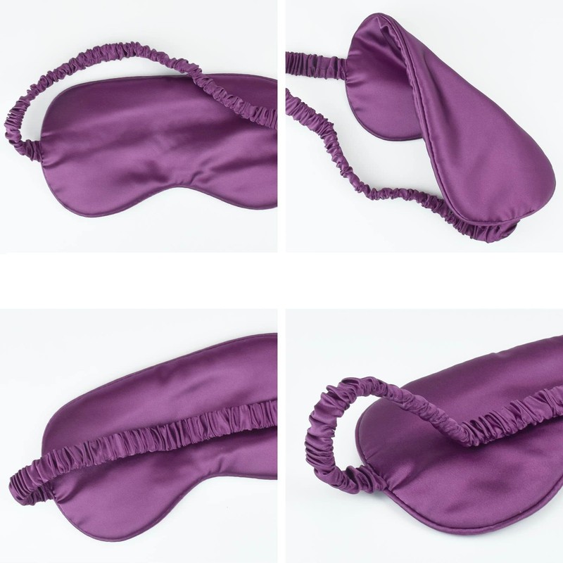 1 Pcs Sleep Mask, Silk Eye Mask, Blindfold, Silk Sleeping