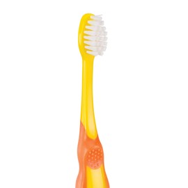 SmileGoods Y231 Child Toothbrush, 23 Tuft, Soft Bristle, with Extra Wide Handle, 72 Individually Packaged Premium Toothbrushes, Assorted Colors Bulk Pack