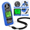 AIOMEST Mini Wind Speed Meter Handheld HAVC Digital Anemometer, Wind