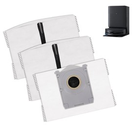 Reusuable Dust Bags for ECOVACS: Durable Dust Bags with Zip, Compatible with DEEBOT X9 PRO OMNI/ X8 PRO OMNI /T80 OMNI/T50 OMNI/T50 PRO OMNI/T50 PRO MAX/yeedi S14 Plus