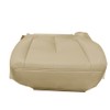 UINIEBOOM Driver Bottom Perforated Leather Seat Cover, Replacement Tan Front