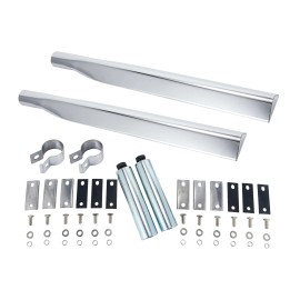 Universal Mud Flaps Hanger Triangle Mount Stainless Steel Fender Bracket for Peterbilt Kenworth Freightliner Quarter FendersSpecification: Triangle