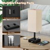 aooshine Fully Dimmable Nightstand Lamps Set of 2 - Table
