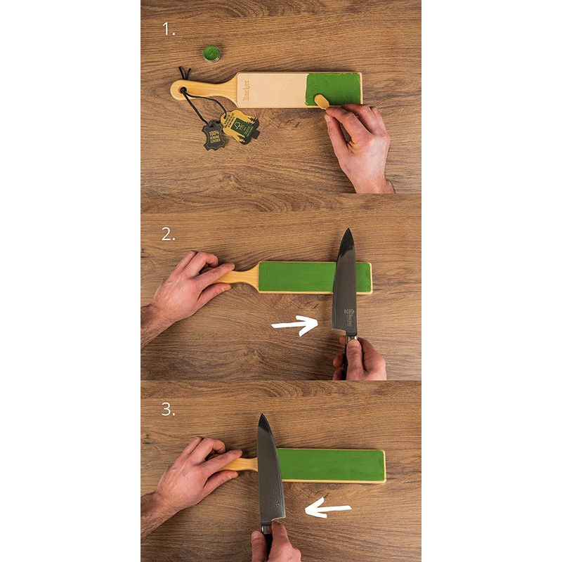 BACHER Stripping Paste for Strops and Peelers, Sharpening Paste with