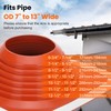 #8 Metal Roof Pipe Flashing Boot, Metal Roofing Pipe Flashing