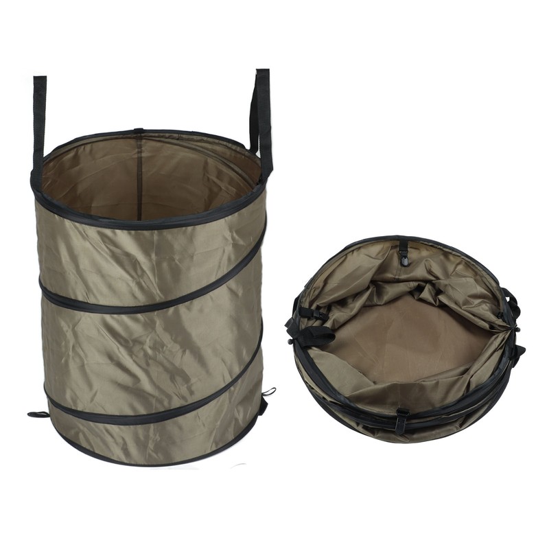 Collapsible Trash Can Waterproof Oxford Cloth Portable Camping Trash Can