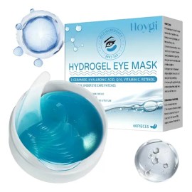 60 Mascarilla Ojos Hydrogel Ojeras Bolsas Retinol + Colágeno