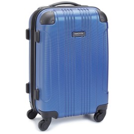 Kenneth Cole REACTION Out of Bounds Lightweight Hardshell 4-Wheel Spinner Luggage, Cobalt Blue, 20-Inch Carry On