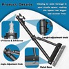 4.3ft/130cm Wall Mount Triangle Boom Arm, 180º Flexible Rotation, Save