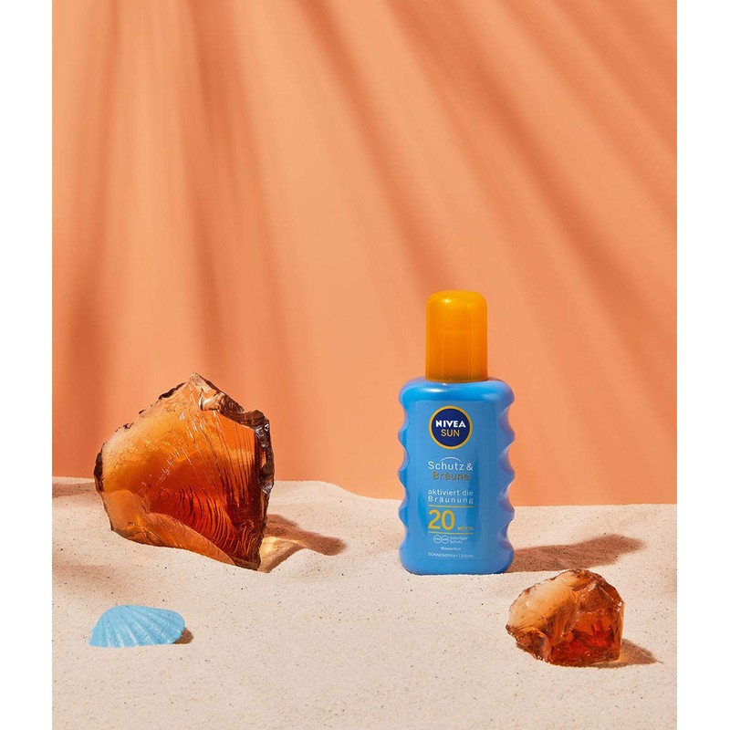 NIVEA Sun Sun Tanning Activator Protect & Bronze SPF 20