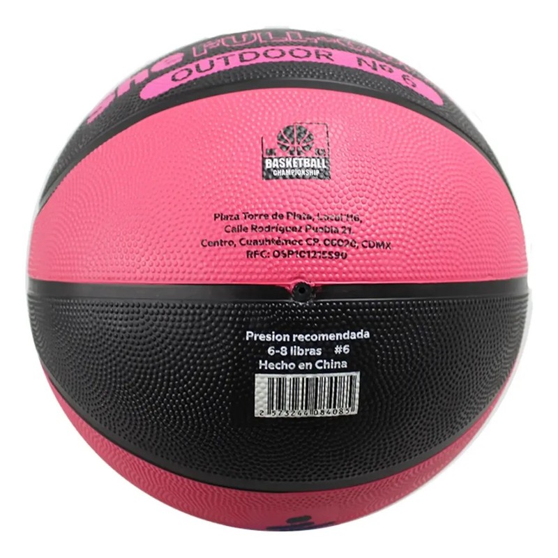 Balon Oka Basquet -color Outdoor Rosa 6
