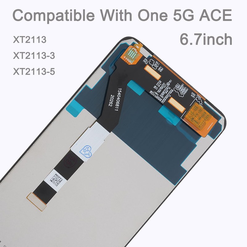 Screen Replacement for Motorola One 5G UW Ace XT2113 XT2113-3
