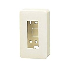 Panasonic WV7013W Modern Thin Exposed Exposure Expansion Box for 3, Milky White, Height 1.4 inches (36 mm)