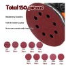 Generic 150 Discos De Lijas Orbital De 5 Pulgadas 60-1000(10tamanos)