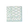 Caspari Bamboo Screen Robin's Egg Paper Linen Dinner Napkins -