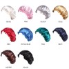 Egurs Sleep Cap, Night Cap, Satin Bonnet, Silk Sleep Cap,