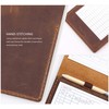 Robrasim Handmade Leather Yardage Book Cover, Leather Golf Scorecard Holder