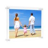 Niubee Acrylic Picture Frame Photo Frame Wall Mount Frame A4