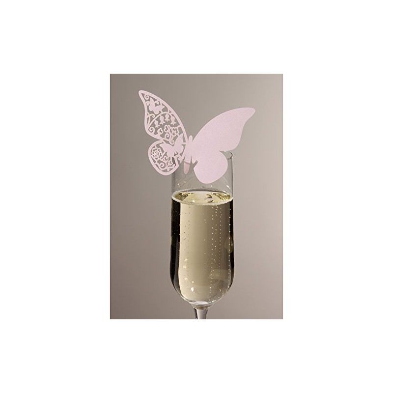 Talking Tables Something in The Air Butterfly Glass Place Card,
