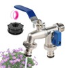 Garden Hose Splitter 2 Way Heavy Duty | Faucet Splitter